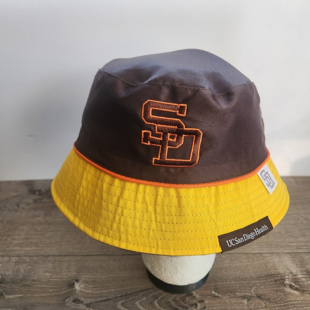 2025 San Diego Padres Bucket Hat Reversible Retro Logos SGA 80s & 90s Logos
